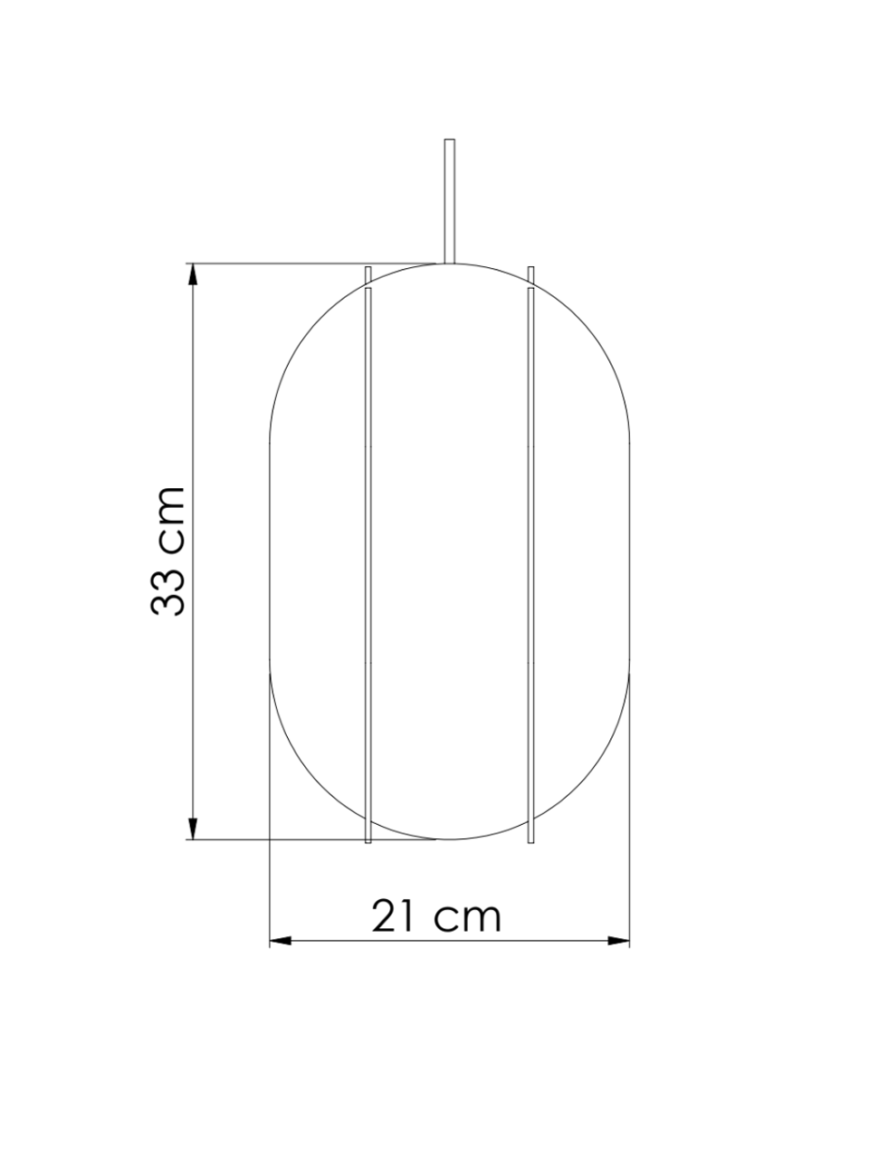 Lustre Pendente LED Madeira Carambola LMC428 Ø33cm, Bancada Area Gourmet, Lavabo, Cabeceira de Cama, Balcao de cozinha